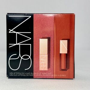 Nars Mini Afterglow Liquid Blush & Lip Shine Duo Dolce Vita, Aragon New In Box